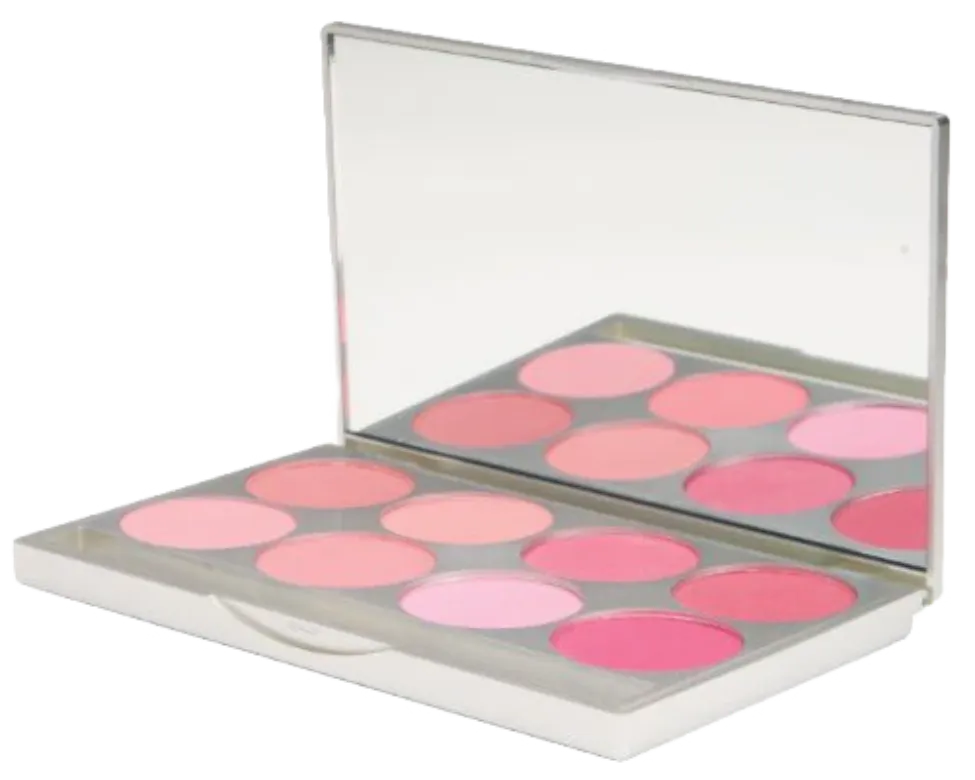 8 Pan Blush Palette w/ Mirror