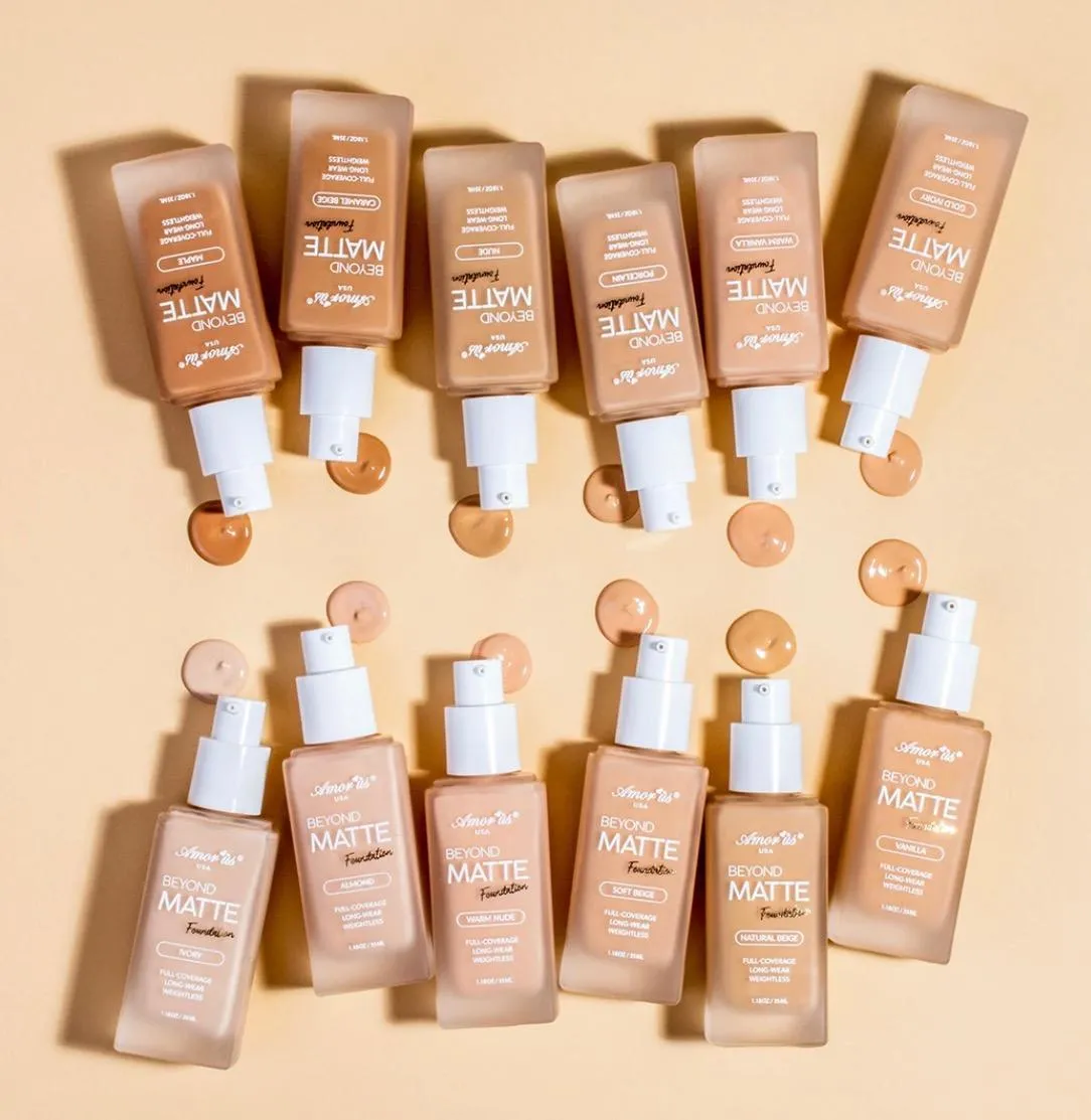 Amorus Beyond Matte Foundation- Vanilla 06 (6pc display, $3.50 each)