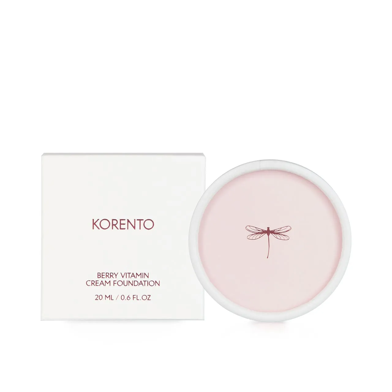 Berry Vitamin Cream Foundation, Warm 01 - Ivory, 20 ml