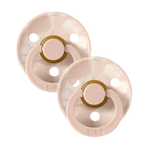 BIBS Pacifier 2 PK Tie Dye Blush/Ivory