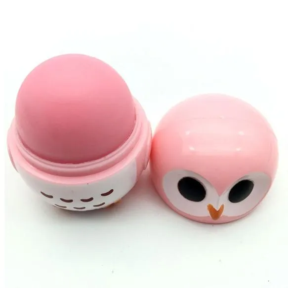 Candy Color Owl Shape Moisturizing Lip Balm
