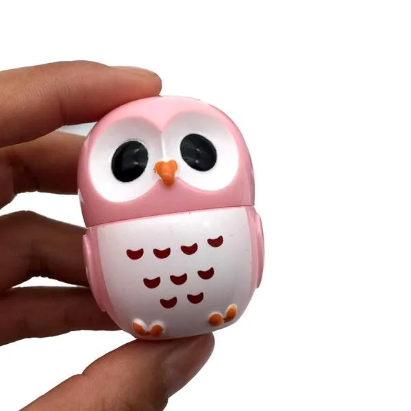 Candy Color Owl Shape Moisturizing Lip Balm