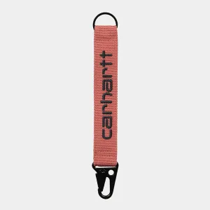 Carhartt WIP Jaden Keyholder - Misty Blush / Vulcan