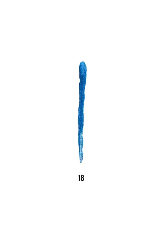 Golden Rose Metallic Blue Eyeliner