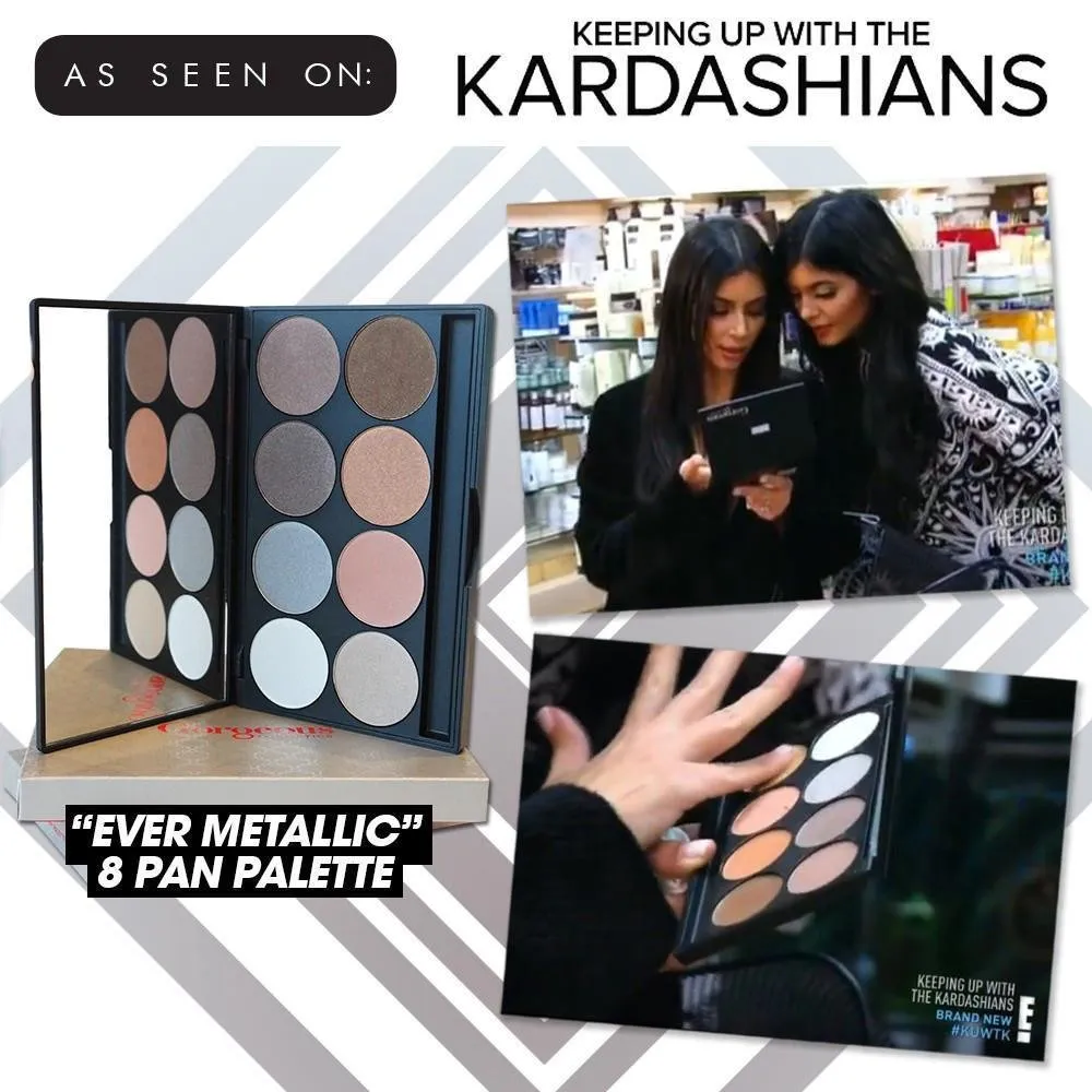 Gorgeous 8 Pan Eyeshadow Palette - Ever Metallic