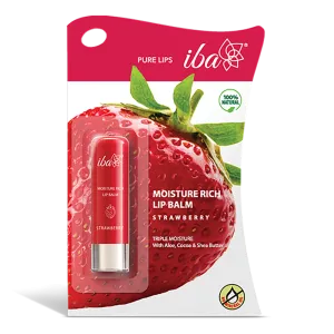 Iba Moisture Rich Lip Balm - Strawberry