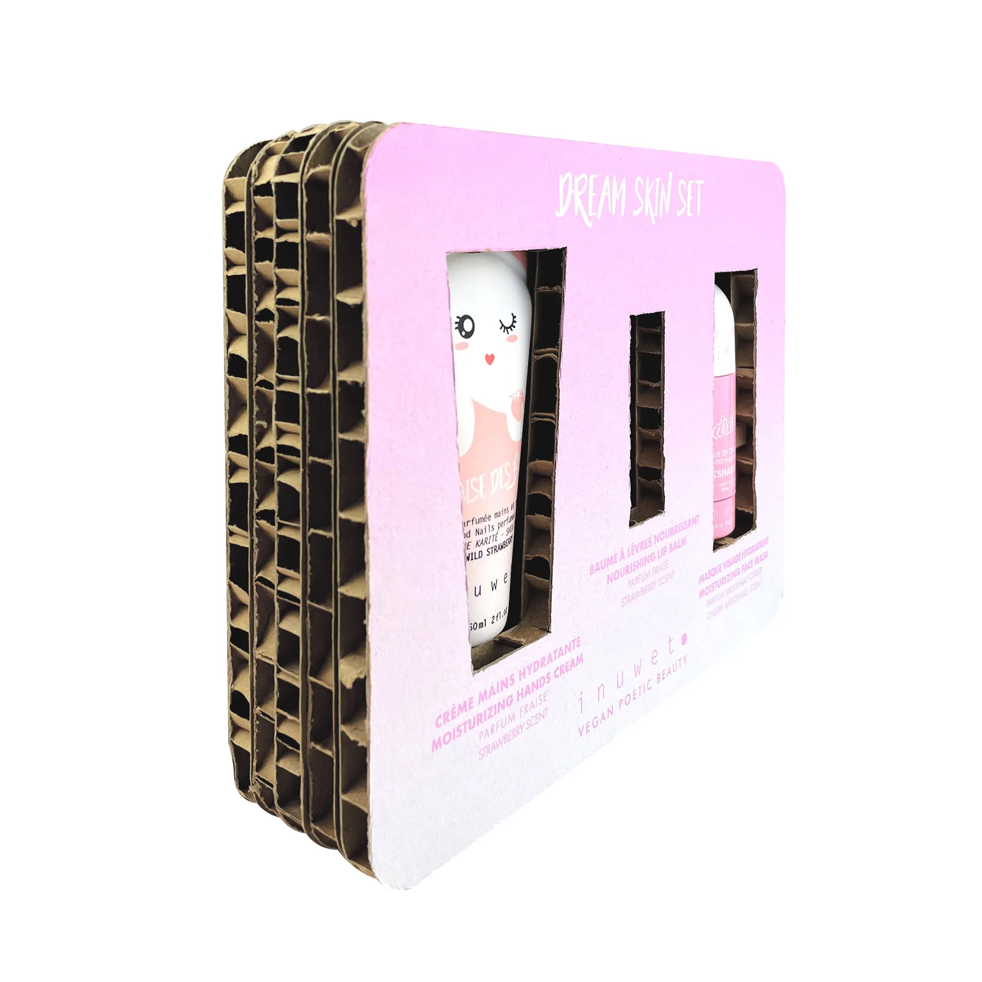 Inuwet Eco Gift Set Dream Pink - 3 Skincare