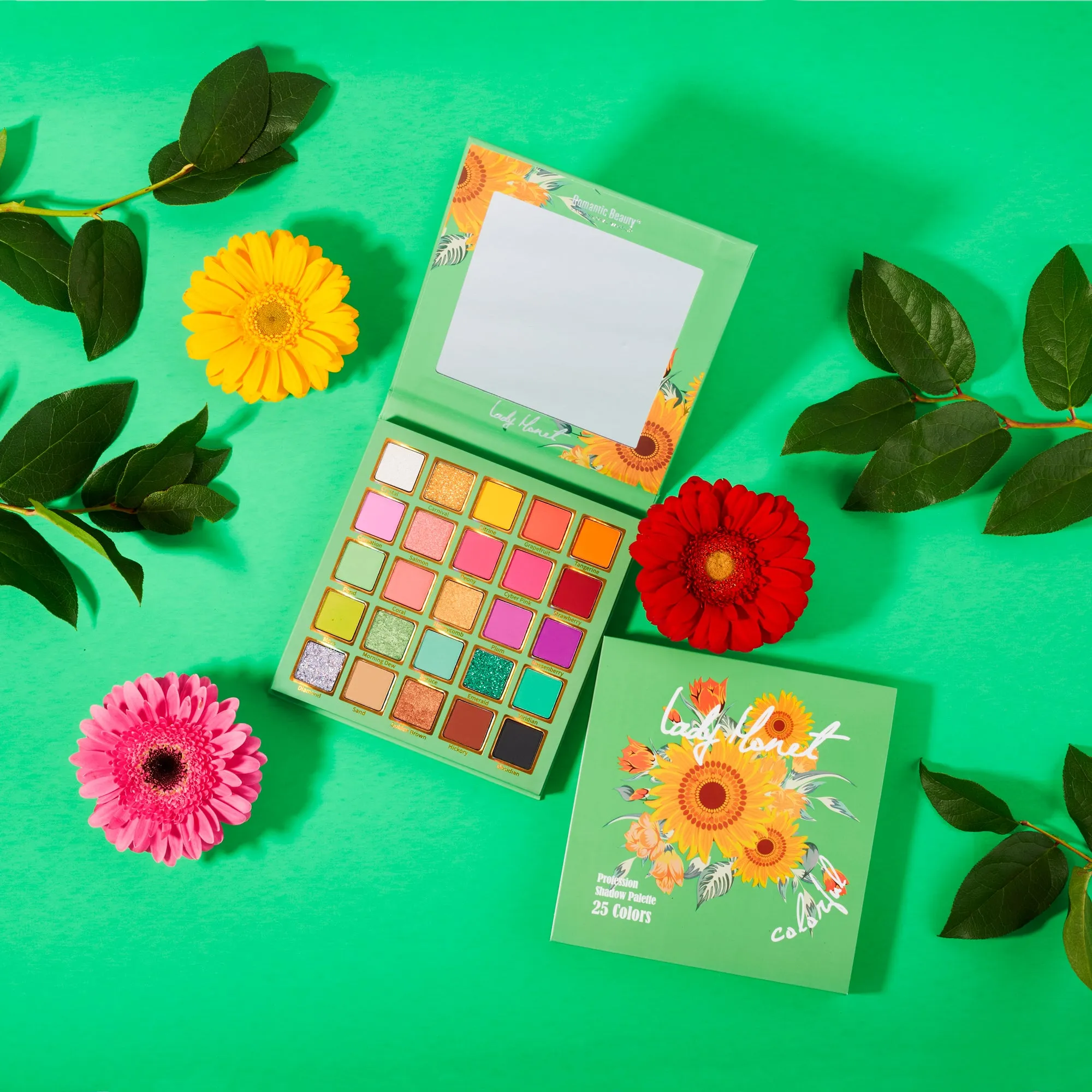 Lady Monet Eyeshadow Palette - 25 Colors