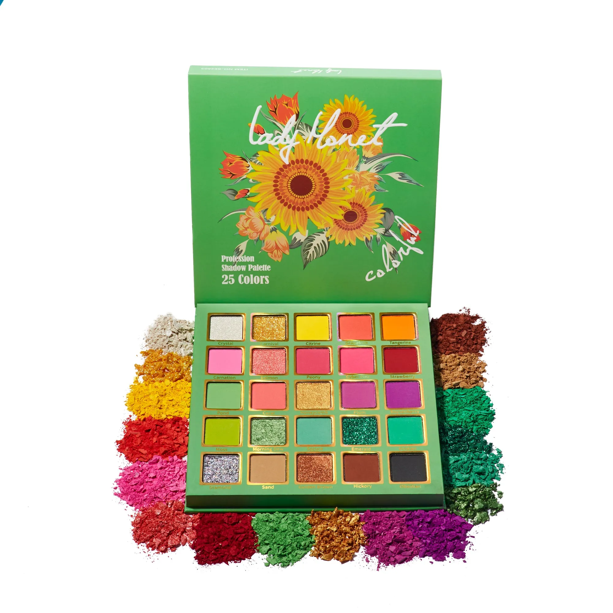 Lady Monet Eyeshadow Palette - 25 Colors