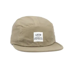 LASER Borne Ripstop Packable 5 Panel Hat Cap - Turtledove
