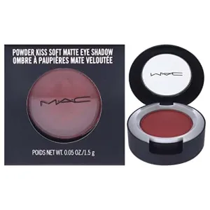 MAC COSMETICS/POWDER KISS SOFT MATTE EYE SHADOW (DEVOTED TO CHILI)  0.05 OZ
