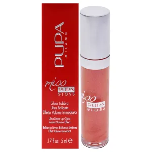 Miss Pupa Gloss Ultra-Shine Lip Gloss - 200 Juicy Glaze by Pupa Milano for Women - 0.17 oz Lip Gloss