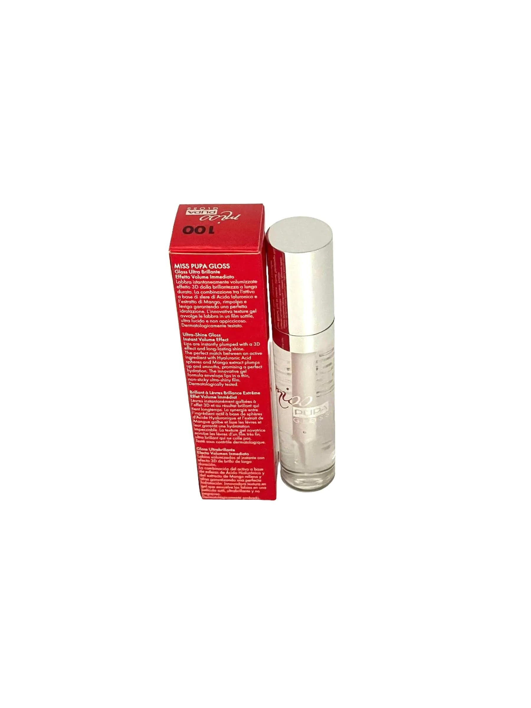 Pupa Milano Miss Pupa Lip Gloss Crystal Glass #100