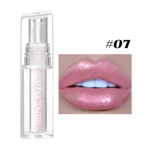 Toleet Christmas Thanksgiving gifts Winter Makeup Ideas Chameleon Radiation Lip Gloss Diamond Shiny Eye Shadow Lasting Not Fading Lip Tint Liquid Lipstick Makeup Косметика